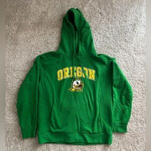 Oregon Ducks Green Pullover Hoodie